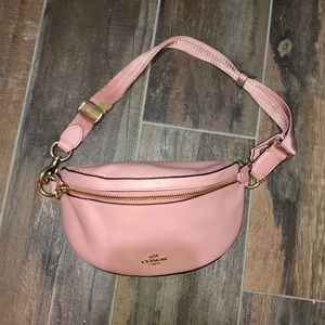 coach fanny pack pink
